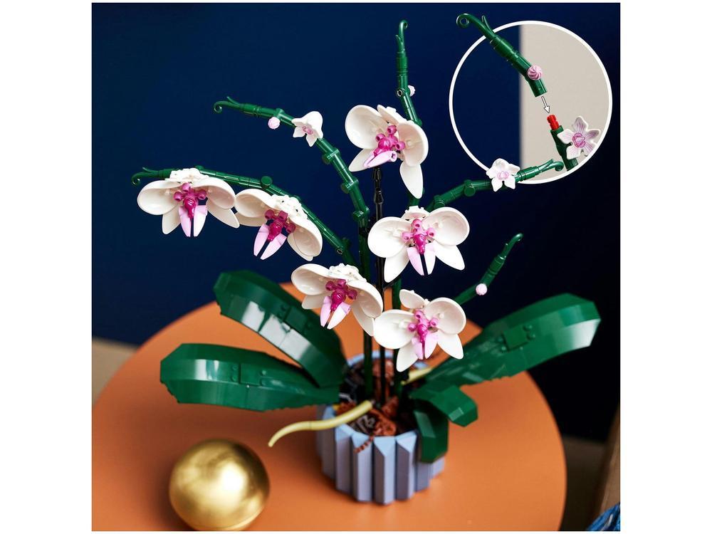 LEGO Creator Expert Orquídea 608 Peças - 8