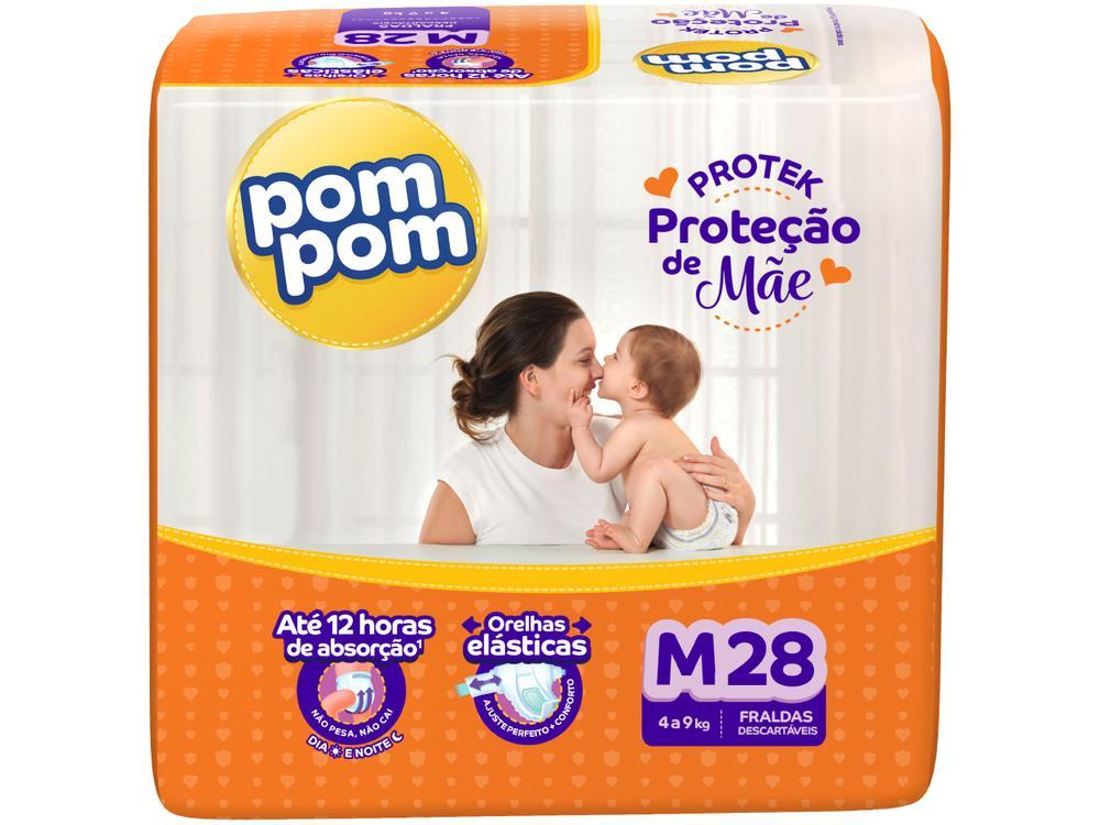 Fralda Pom Pom Protek Proteção de Mãe Jumbo - 1