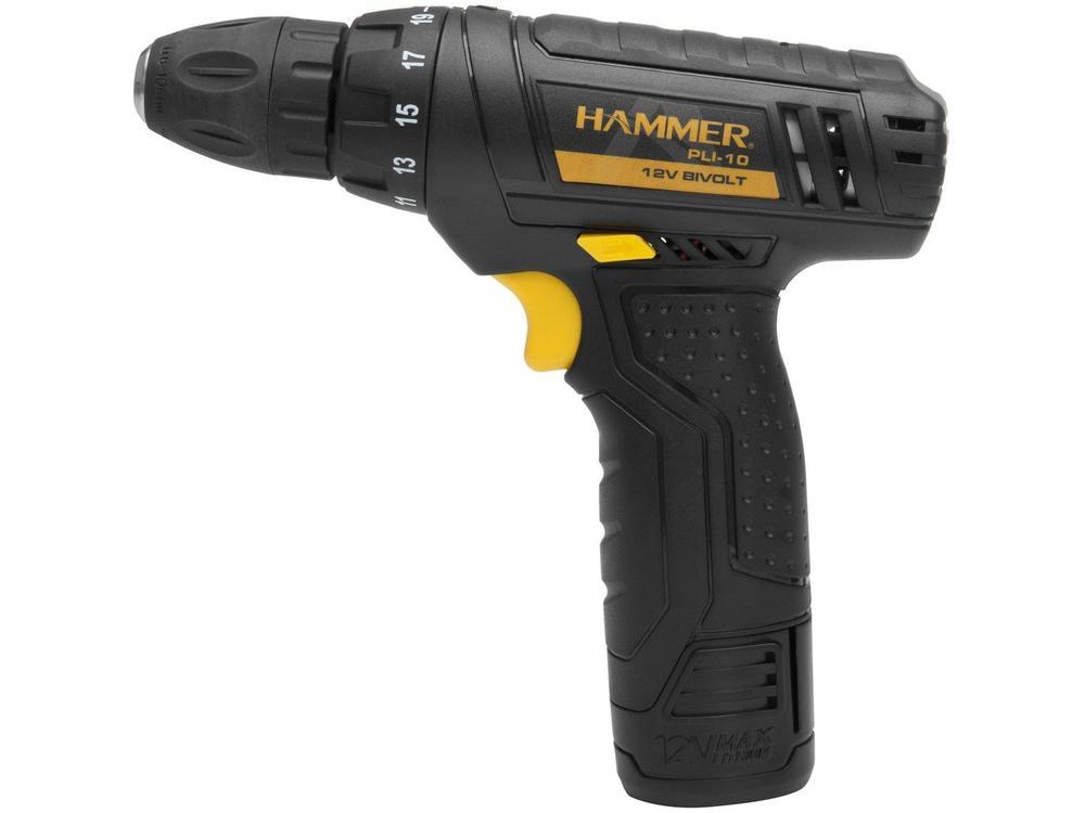 Furadeira e Parafusadeira a Bateria Hammer 12V - 2