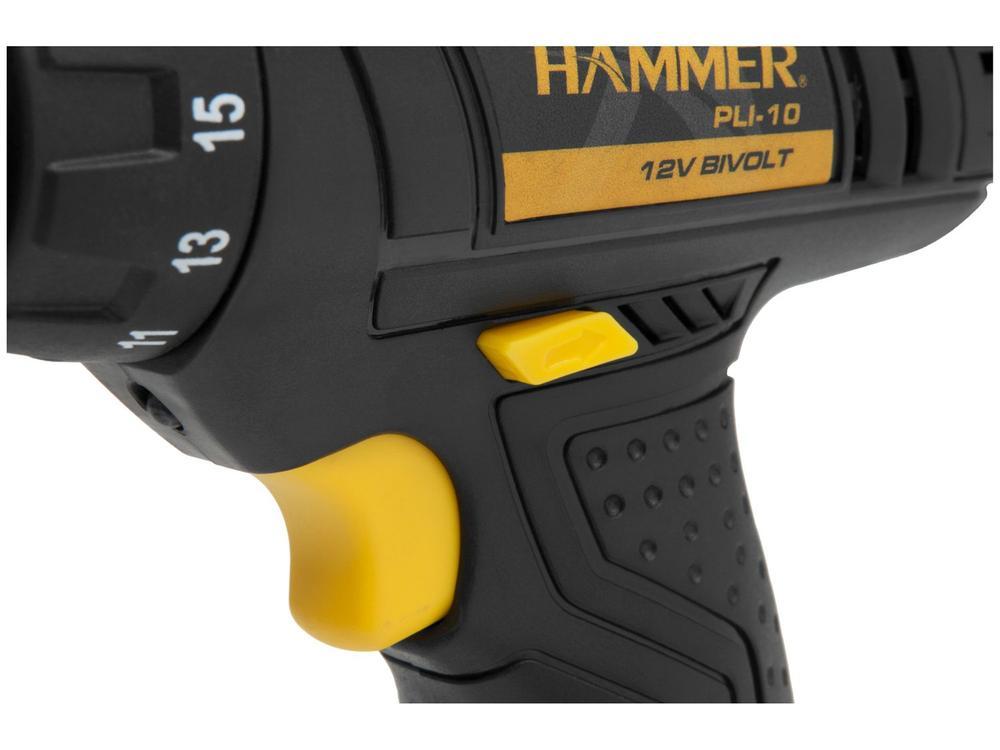 Furadeira e Parafusadeira a Bateria Hammer 12V - 4