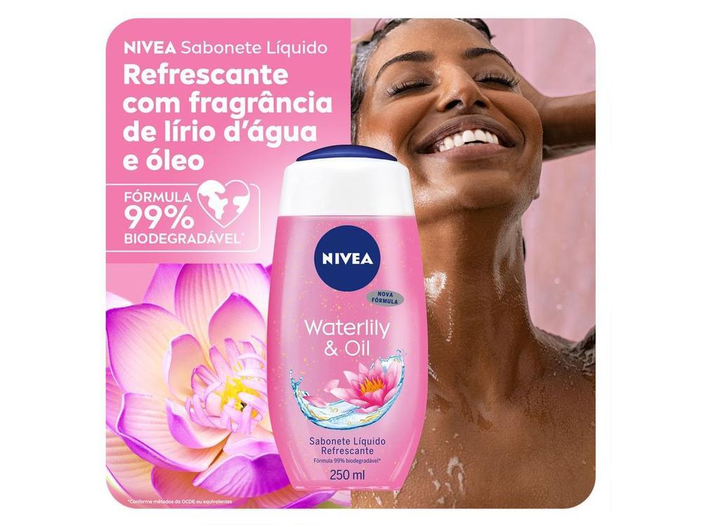 Sabonete Corporal Líquido Nivea Waterlily & Oil 250ml - 13