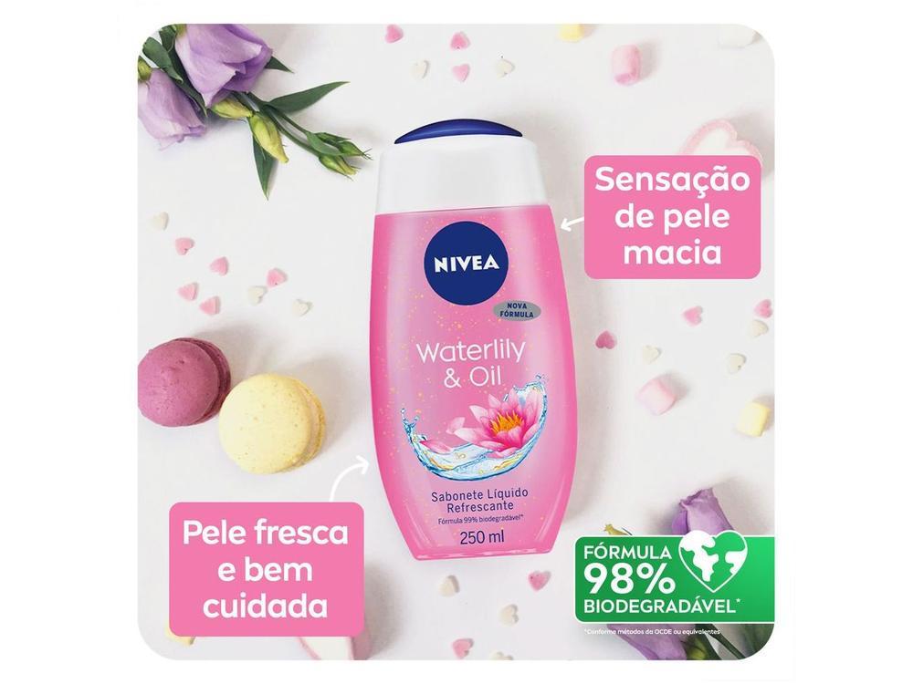 Sabonete Corporal Líquido Nivea Waterlily & Oil 250ml - 14