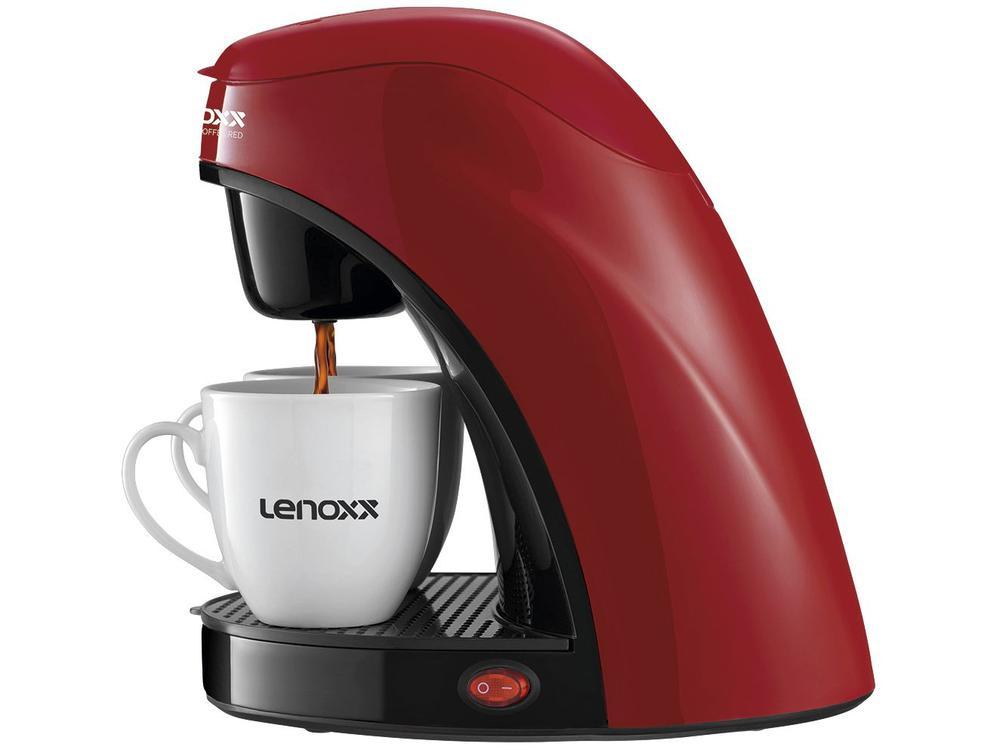 Cafeteira Elétrica Lenoxx PCA 031 Preta e Vermelha - 3
