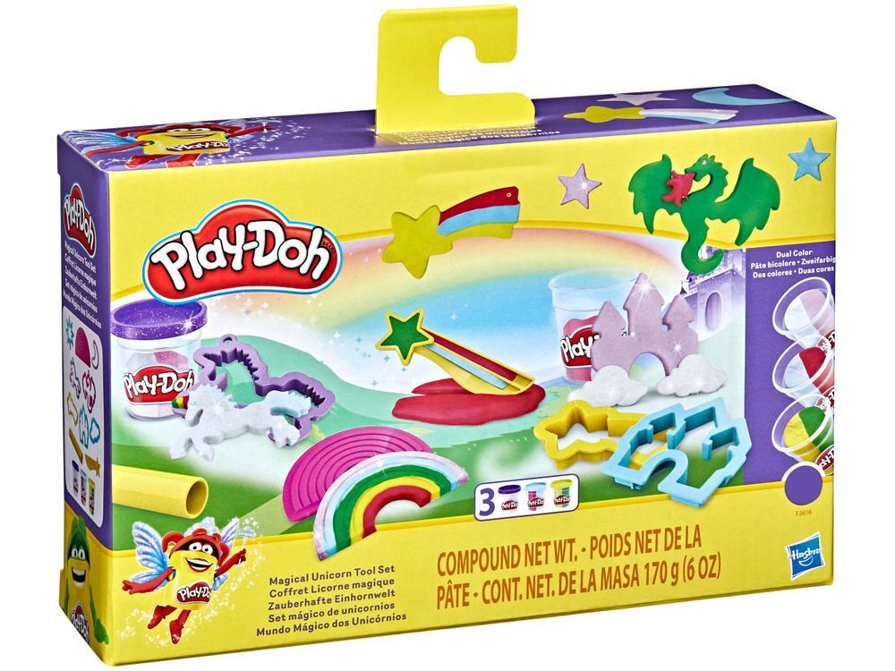 Kit Massinha Play-Doh Mundo Mágico dos Unicórnios - 1