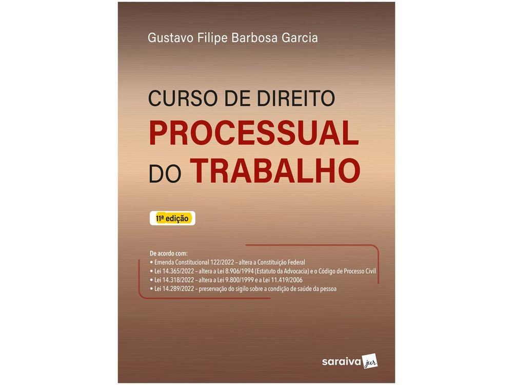 Livro Curso de Direito Processual do Trabalho - 1