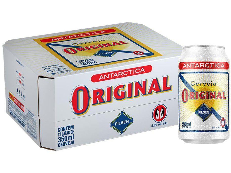 Cerveja Original Pilsen 350ml Lata Pack 12 Unidades - 4