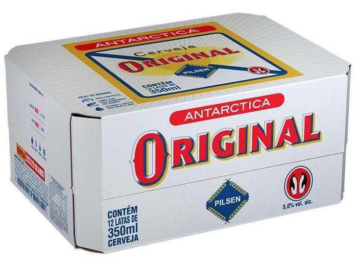 Cerveja Original Pilsen 350ml Lata Pack 12 Unidades - 1