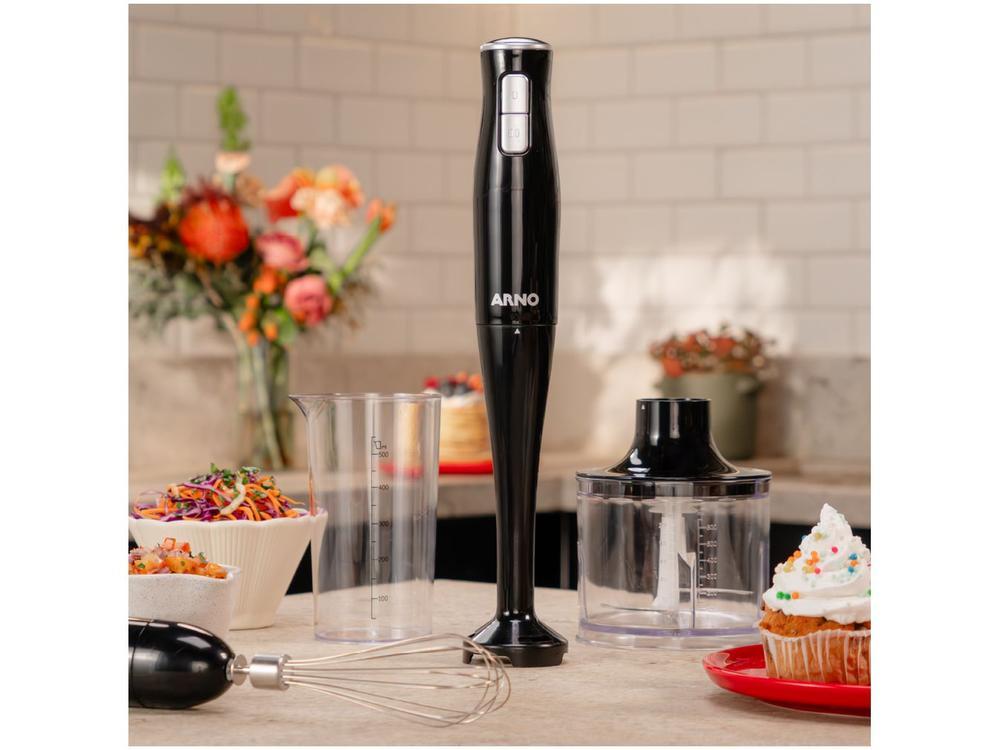 Mixer Arno 3 em 1 Preto 400W Turbomix MX31 - 7