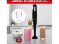 Mixer Arno 3 em 1 Preto 400W Turbomix MX31 - 6