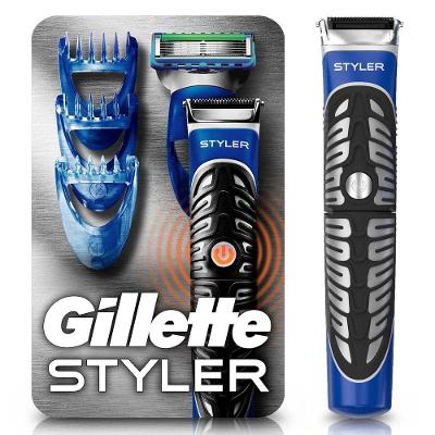Barbeador Elétrico Gillette Styler Seco e Molhado