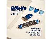 Barbeador Elétrico Gillette Styler Seco e Molhado
