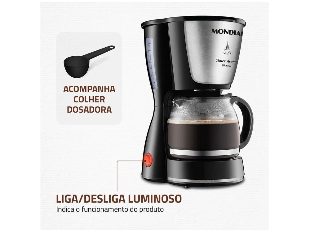 Cafeteira Elétrica Mondial Dolce Arome C-30-18X - 6