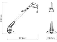 Aparador de Grama Tramontina AP1000T 1000W - 7