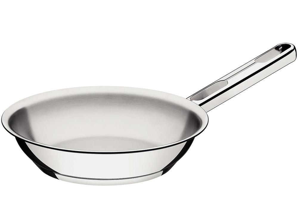 Frigideira Tramontina Allegra Aço Inox com Fundo Triplo 24 cm 2,1 Litros - 10