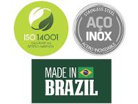 Frigideira Tramontina Allegra Aço Inox com Fundo Triplo 24 cm 2,1 Litros - 9