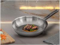 Frigideira Tramontina Allegra Aço Inox com Fundo Triplo 24 cm 2,1 Litros - 2