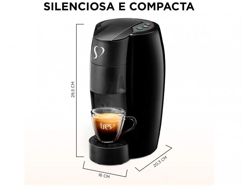 Cafeteira Espresso Tres Lov Preto - 7