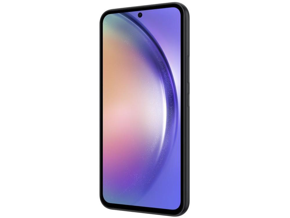 Smartphone Samsung Galaxy A54 256GB Preto Lima 5G Octa-Core 8GB RAM 6,4" Câm. Tripla + Selfie 32MP Dual Chip - 8