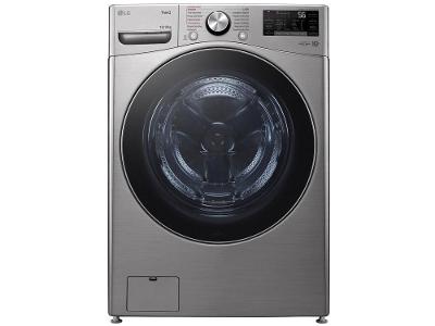 Lava e Seca LG 18kg WD18SV2S6BA.ASSGBRS Água Fria Inox Look