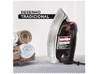Ferro de Passar Roupa a Seco Black&Decker VFA-1110 Preto - 8