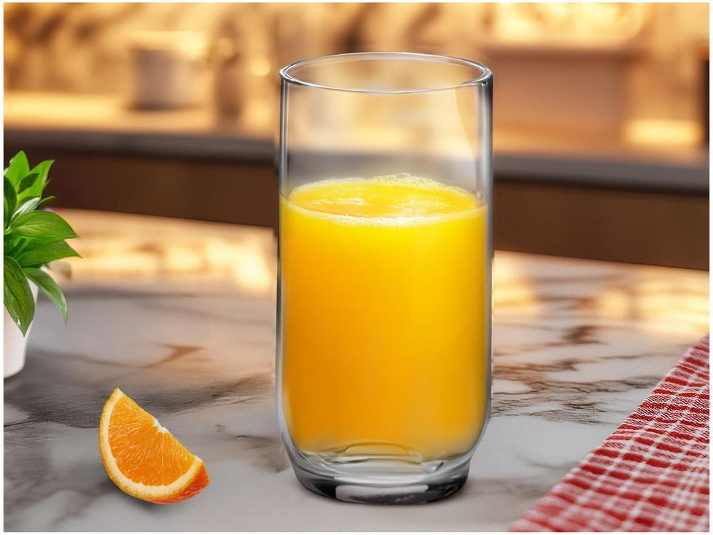 Jogo de Copos Nadir Lights em Vidro Liso com 6 Peças 300ml - 2