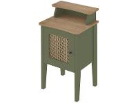 Mesa de Apoio 1 Porta Charlotte Artely - 3