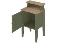 Mesa de Apoio 1 Porta Charlotte Artely - 7