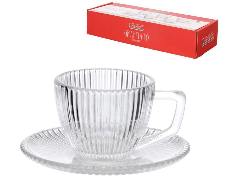 Jogo de Xícaras de Café 90ml Hauskraft Graffiato 6 Peças - 4