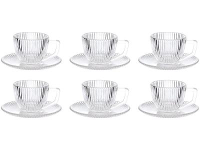 Jogo de Xícaras de Café 90ml Hauskraft Graffiato 6 Peças