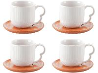 Jogo de Xícaras de Café 90ml Hauskraft Oásis 4 Peças - 1