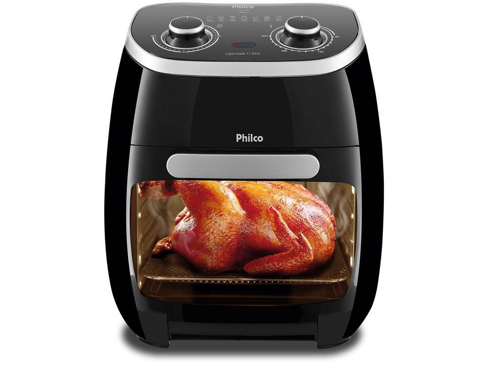 Air Fryer Philco 2 em 1 Air Fry e Forno Oven PFR2000P Preto 11L - 12