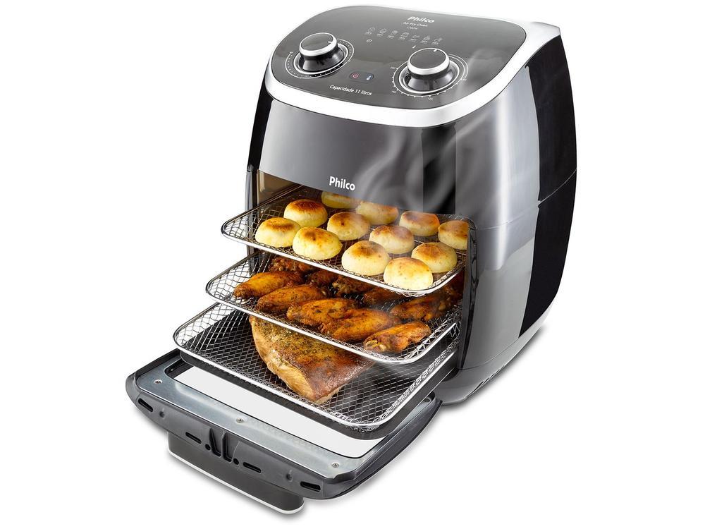 Air Fryer Philco 2 em 1 Air Fry e Forno Oven PFR2000P Preto 11L - 17