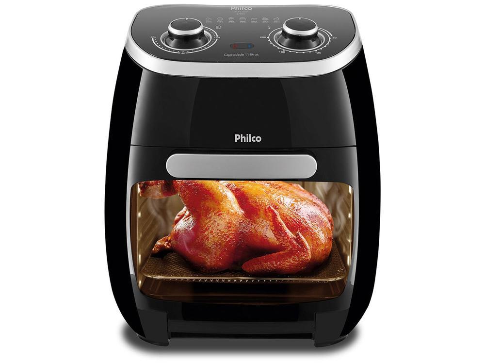 Air Fryer Philco 2 em 1 Air Fry e Forno Oven PFR2000P Preto 11L - 21