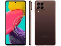 Smartphone Samsung Galaxy M53 128GB Marrom 5G Octa-Core 8GB RAM 6,7" Câm. Quádrupla + Selfie 32MP Dual Chip - 1
