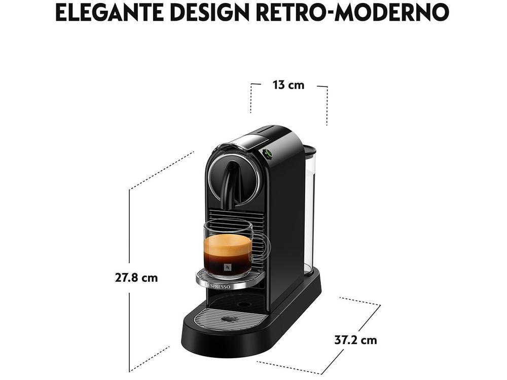 Cafeteira Nespresso Citiz Preto - 4