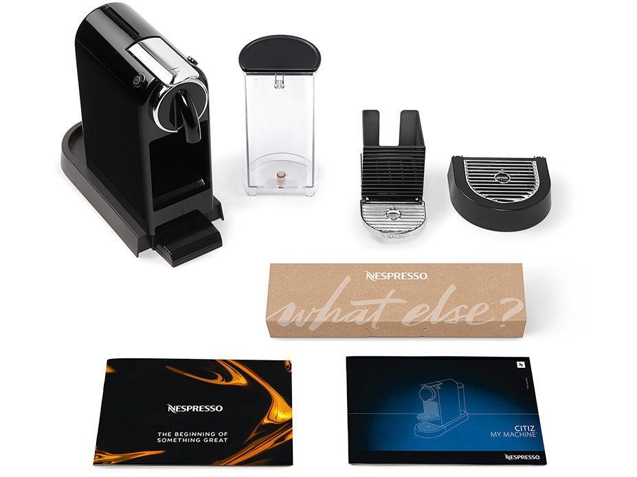 Cafeteira Nespresso Citiz Preto - 5