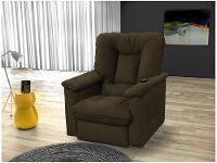 Poltrona do Papai Reclinável Elétrica Moderna Matrix Porsche - 2