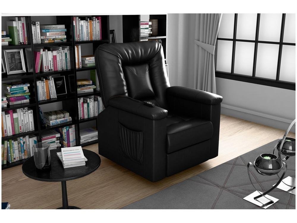 Poltrona do Papai Reclinável Elétrica Moderna Matrix Porsche - 5