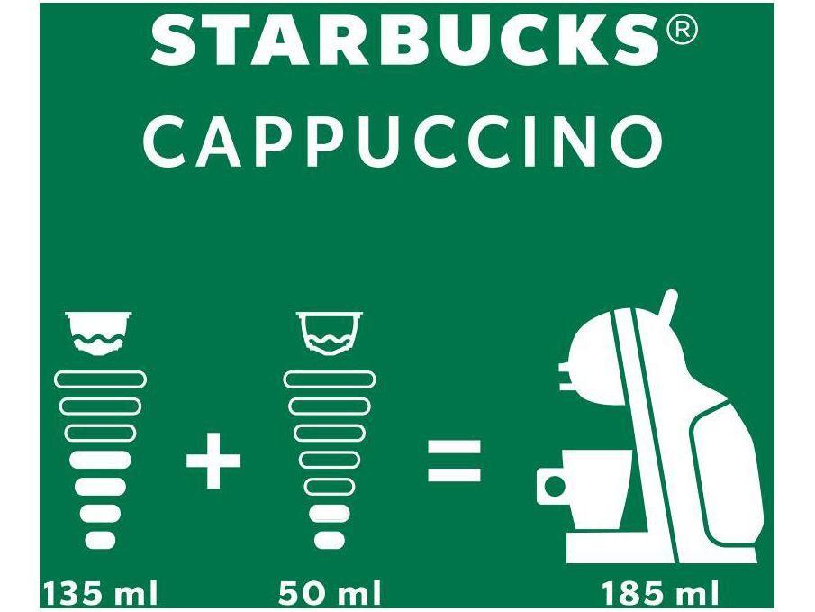Cápsula Starbucks Cappuccino By Nescafé Dolce Gusto 10 Cápsulas - 4