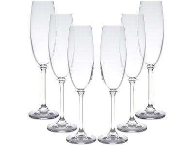 Jogo de Taças para Espumante Cristal 6 Peças