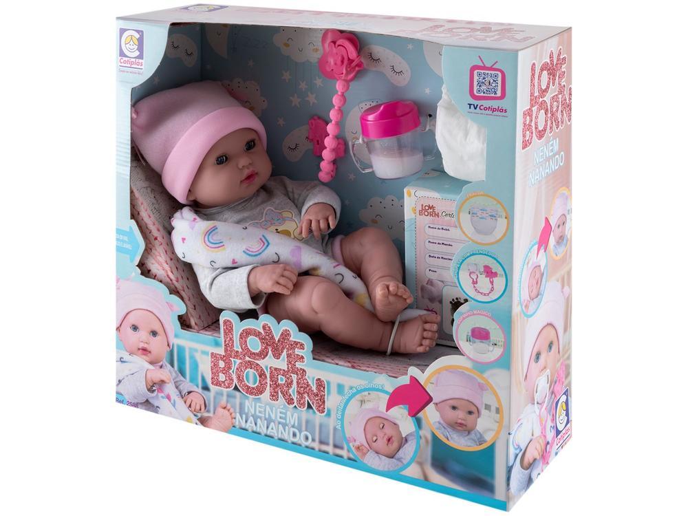 Boneca Love Born Neném Nanando com Acessórios  - 11