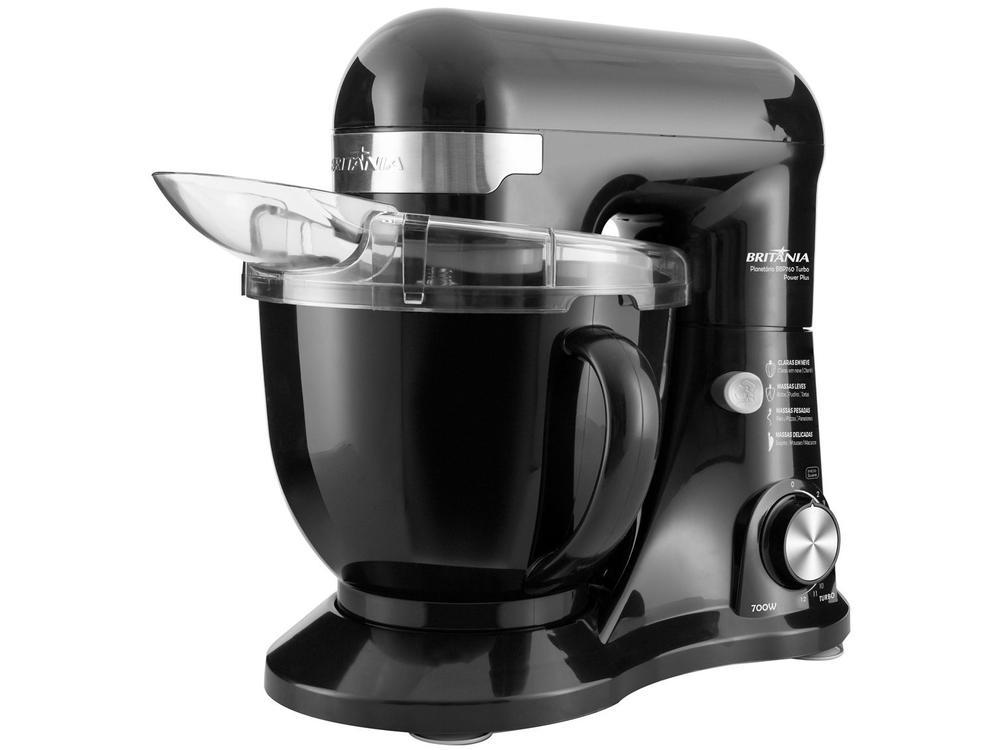 Batedeira Planetária Britânia Preta 700W - 1