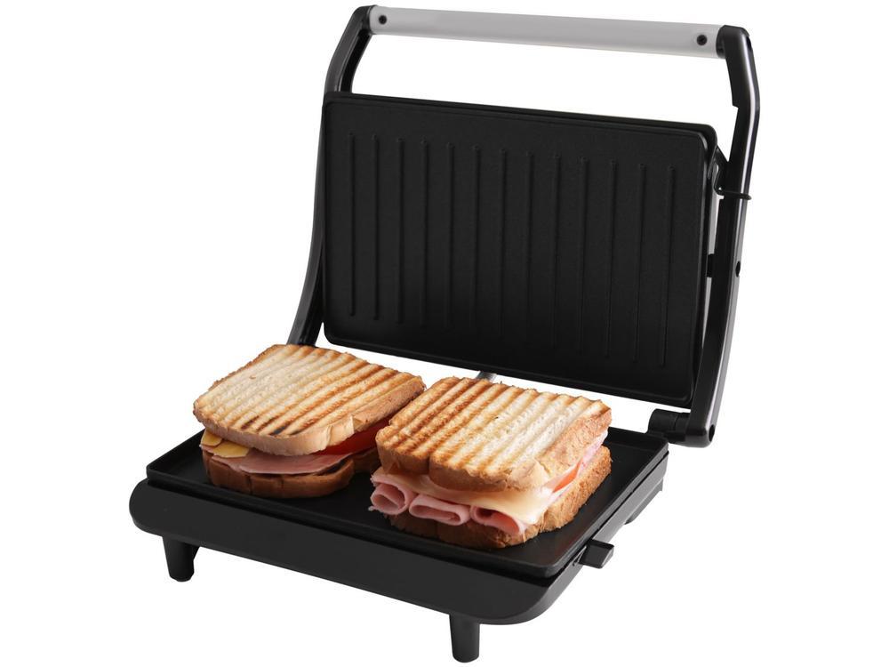 Sanduicheira/Grill Britânia Press BGR27I 2 em 1 Prata 850W - 3