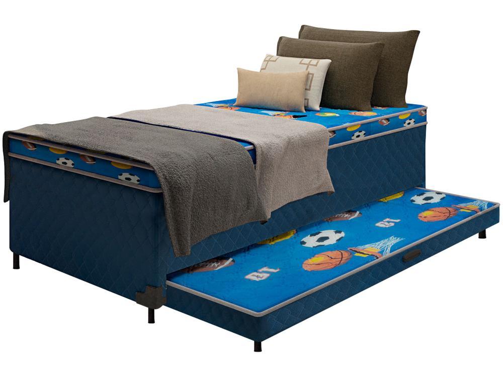 Cama Box Solteiro SMP com Cama Auxiliar - 1