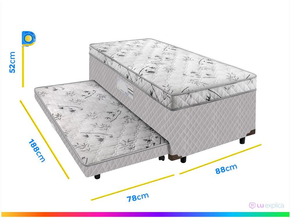 Cama Box Solteiro SMP Conjugada com Cama Auxiliar - 4