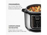 Panela de Pressão Elétrica Digital Mondial 5L