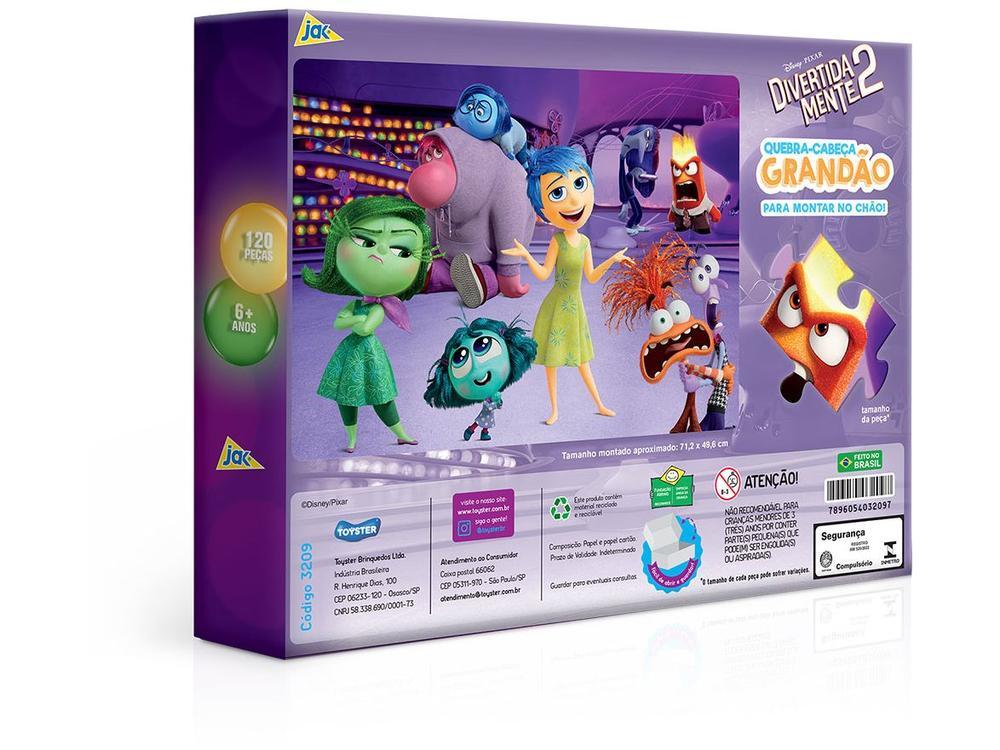 Quebra-cabeça 120 Peças Jak Divertidamente 2 - 12