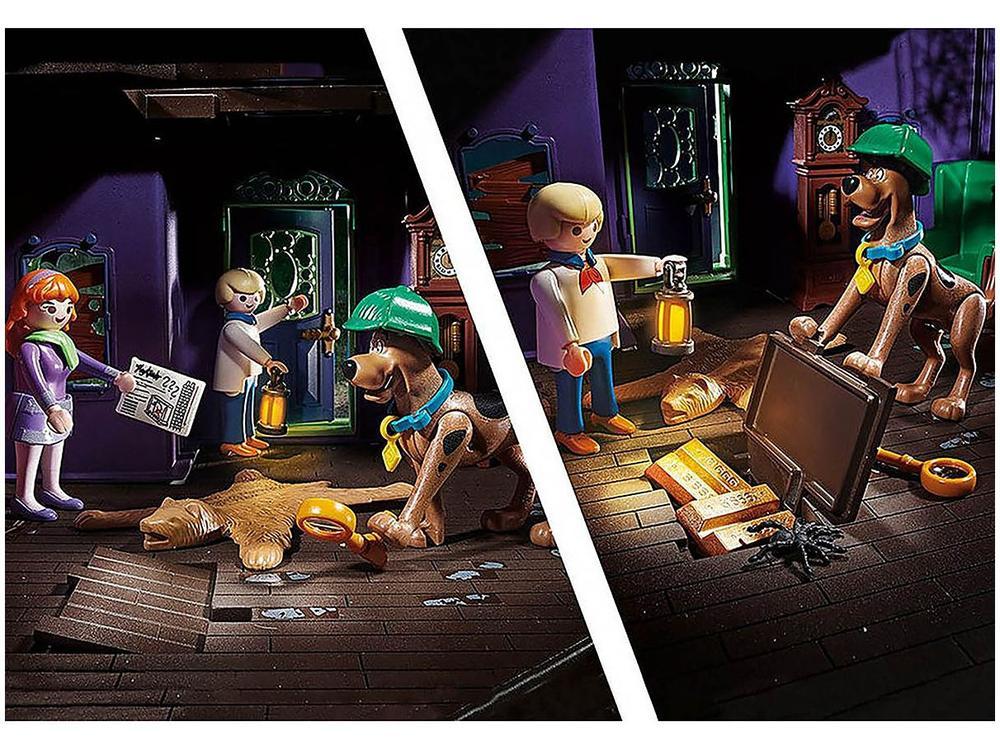 Playset Playmobil Scooby Doo Aventura na Mansão - 5