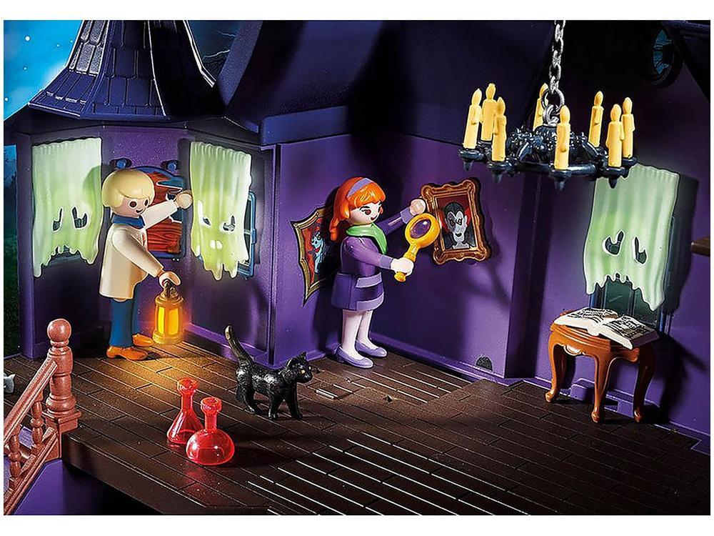 Playset Playmobil Scooby Doo Aventura na Mansão - 7