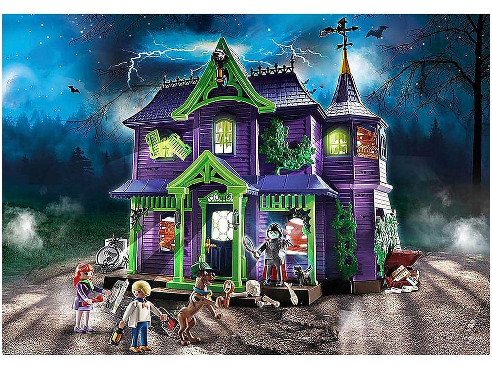 Playset Playmobil Scooby Doo Aventura na Mansão - 8